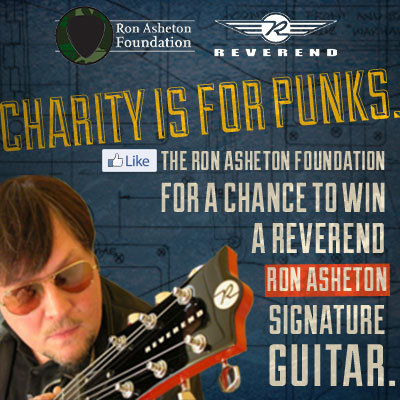 Win a Reverend Ron Asheton Signature Guitar.