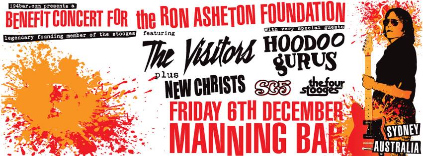 Benefit Concert for the Ron Asheton Foundation - Sydney, Australia