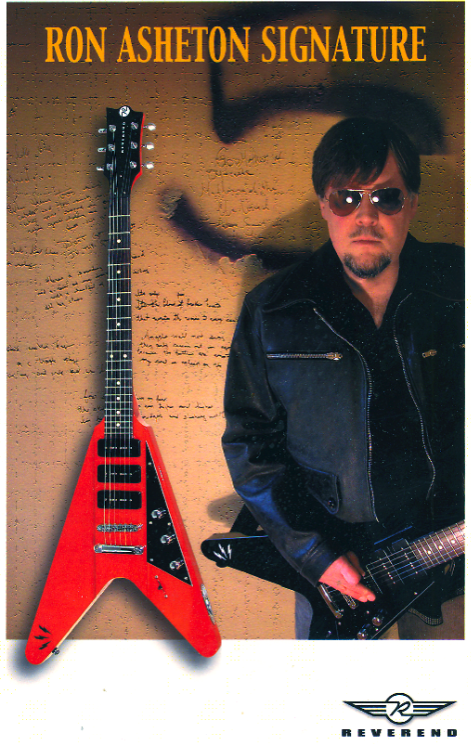 Ron Asheton Signature Reverend Guitar